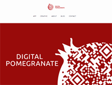Tablet Screenshot of digitalpomegranate.com